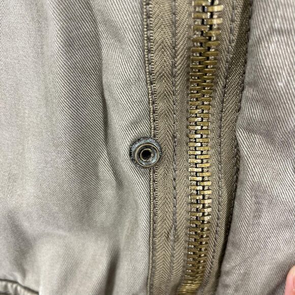 Billabong Jacket Mens Medium Green Hooded Full Zip Lined Parka Outdoor Coat Camo - Picture 13 of 16